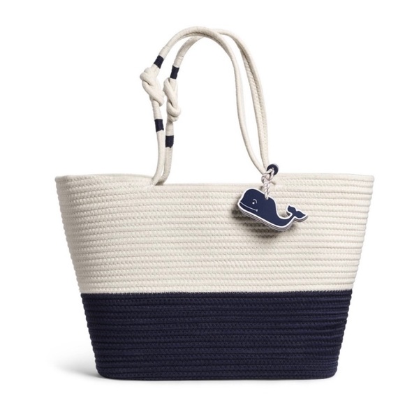 Vineyard Vines Handbags - Vineyard Vines for Target Rope Beach Bag w/ Whale
